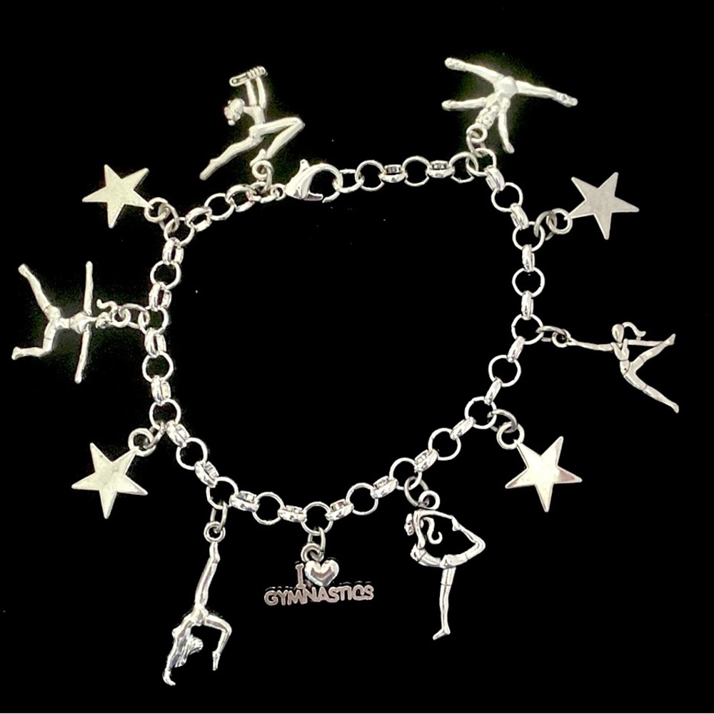 Gymnastics Charm Bracelet